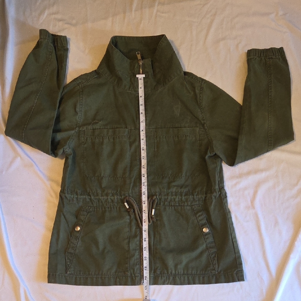Old Navy Khaki Green Utility Jacket - Picture 4 of 9